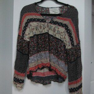 California Moon Ride long sleeve BOHO top